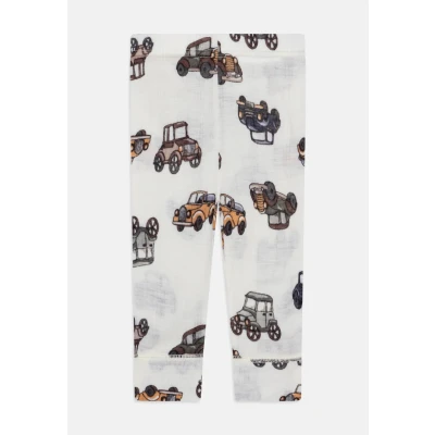 Abbildung von Name it Nbmwang Needle Longjohn Unisex Leggings Hosen für Kinder, Größe: 50, Snow white