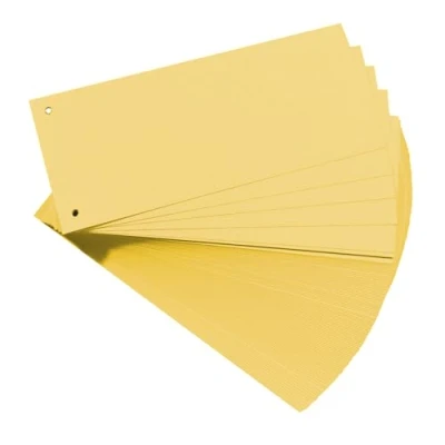 Abbildung von Herlitz 10843613 Trennstreifen, 100 er Packung, Gelb