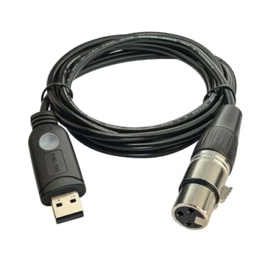 Abbildung von DSD TECH USB zu DMX Schnittstellenkabel mit FTDI Chip 5,9 Fuß