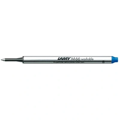 Abbildung von LAMY 1225078 M 66 Mine 821 Tintenroller aus Metall in der Farbe Blau für ohne Kappe Strichbreite B