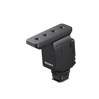 Abbildung von Sony Shotgun Mikrofon ECM B10 (Kompakt, Kabellos, Batterielos), ECMB10.CE7, Schwarz