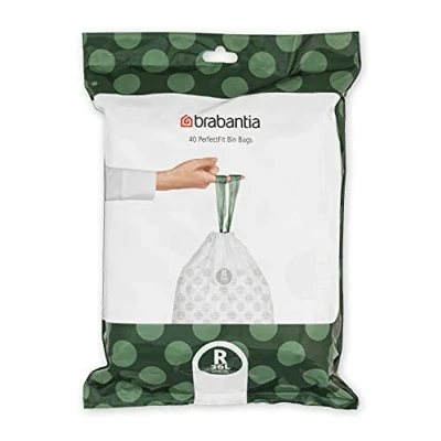 Abbildung von Brabantia Müllbeutel PerfectFit Spenderpackung (Code R 36L) Extra Starke müllsäcke Mit Zugband (40 Müllbeutel)