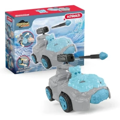 Abbildung von schleich 42669 Eis Crashmobil mit Mini Creature, ab 7 Jahren, ELDRADOR CREATURES Spielset, 17 Teile