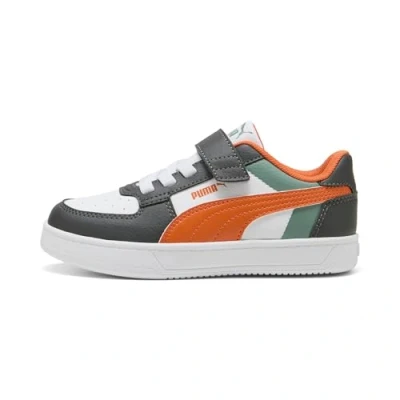 Abbildung von PUMA CAVEN 2.0 Block AC+ PS Sneaker, Green Moon Maple Syrup White, 34 EU