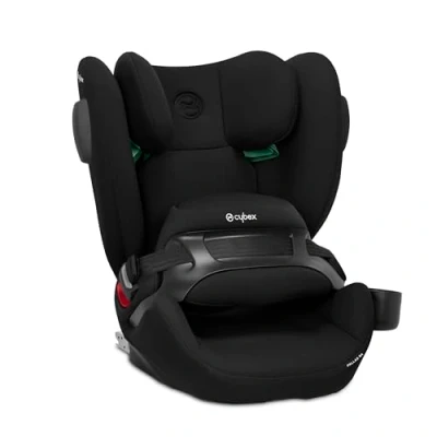 Abbildung von CYBEX Silver Kinder Autositz Pallas B4 i Size, ISOFIX, Gruppe 1/2/3 (9 50 kg), Ab ca. 15 Monate bis 12 Jahre, Inkl. Getränkehalter, Pure Black