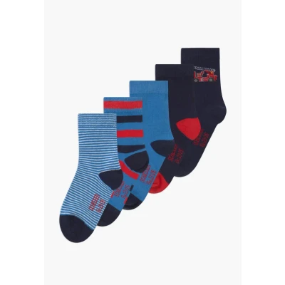 Abbildung von Schiesser Jungs 5 PACK Socken multicoloured für Kinder, Größe: 23 26, Multi/coloured