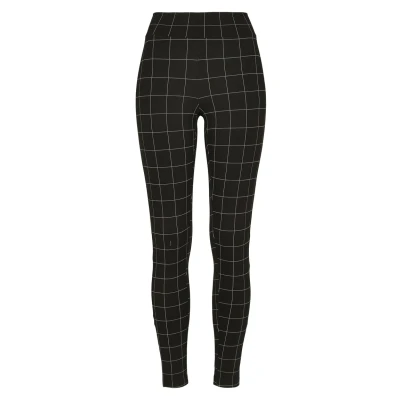 Abbildung von Urban Classics Leggings Hosen, Damen, Größe: XS, Black/white
