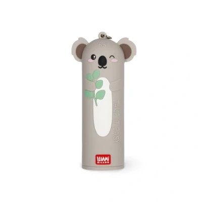 Abbildung von Legami Tragbares Ladegerät My Super Power, lädt 2 Geräte gleichzeitig, USB Kabel Typ C im Lieferumfang enthalten, tragbare Powerbank, Durchmesser 3,5 cm, Höhe 11,60 Koala