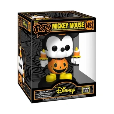 Abbildung von Funko Pop! Super: Disney Mickey Mouse (SFX) Lichter und Klänge Vinyl Sammelfigur Geschenkidee Offizielle Handelswaren Spielzeug Für Kinder Erwachsene Modellfigur Sammler