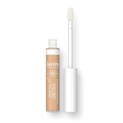 Abbildung von lavera Radiant Skin Concealer Medium 03 Abdeckung von Augenringen &amp; Unreinheiten bis zu 8 Stunden Halt feuchtigkeitsspendend vegan Naturkosmetik (1x 5,5 ml)