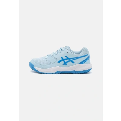 Abbildung von Asics Geldedicate 8 Unisex Multicourt Tennisschuh für Kinder, Größe: 39.5, Light blue/blue coast Schuhe
