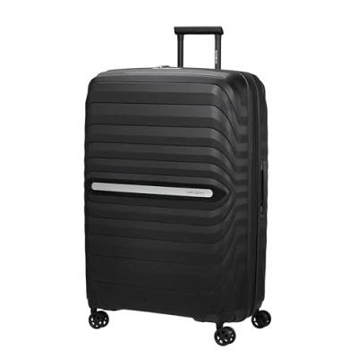 Abbildung von Samsonite Neo Flux Spinner XL, Erweiterbarer Koffer, 81 cm, 130/145 L, Schwarz (Black)