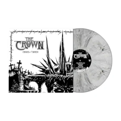 Abbildung von Crown of Thorns (White Black Marbled) [Vinyl LP]