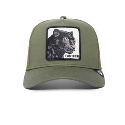 Abbildung von Goorin Bros. Unisex Erwachsene Farm Original Adjustable Snapback Mesh Trucker Hat Baseballkappe, Olive (The Panther), Einheitsgre