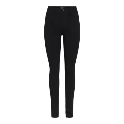 Abbildung von Pieces Pchighskin WEAR Jeans Skinny Fit, Damen, Größe: 40, Black