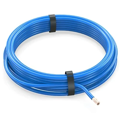 Abbildung von AUPROTEC 5m Fahrzeugleitung 4,0 mm² FLRY B Auto Kabel als Ring Farbe blau