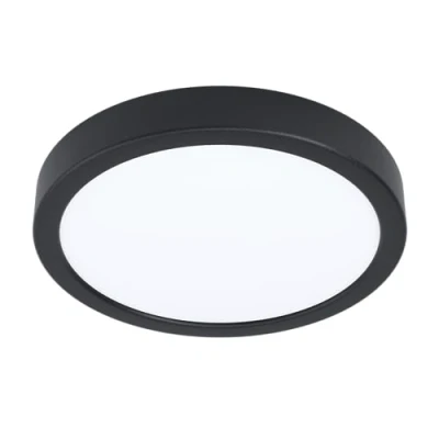 Abbildung von EGLO LED Deckenlampe außen Argolis 2, Außenleuchte für Wand und Decke, Outdoor Deckenleuchte aus Metall in Schwarz Kunststoff Weiß, warmweiß, IP44, ⌀ 28,5 cm