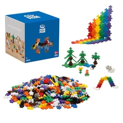 Abbildung von Plus 3310 Geniales Konstruktionsspielzeug, Open Play Basic, Bausteine Set, 600 Teile