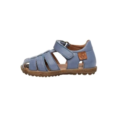 Abbildung von Naturino SEE Halb geschlossene Sandalen aus Leder, Himmlisch 30