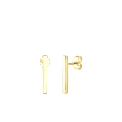 Abbildung von Elli GEO Minimal Ohrringe goldcolored, Damen, Größe: One Size, Gold colored