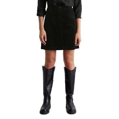 Abbildung von Marc O&#039;Polo Sportive Details Alinienrock, Damen, Größe: 36, Black