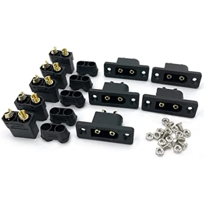 Abbildung von 5 Paar XT90E M + XT90 montierbarer männlicher weiblicher langlebiger Steckverbinder für RC Modell Multicopter Flugzeug Auto Boots Drohne