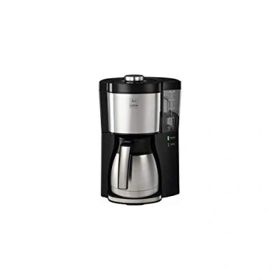 Abbildung von Melitta Look Therm Perfection Filterkaffeemaschine mit Thermokanne Tropfstopp 10 Tassen Schwarz (1025 16)