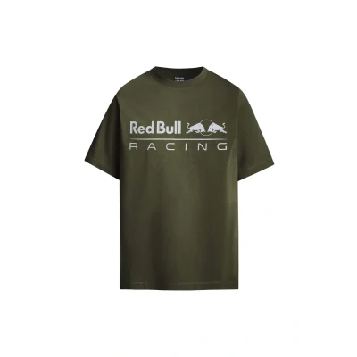 Abbildung von Red Bull Racing x Pepe Jeans LOGO TEE Tshirt print, Herren, Größe: Large, Green