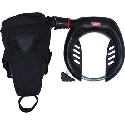 Abbildung von ABUS Rahmenschloss Pro Shield Plus 5950 NR + Anschlusskette 6KS/100 Schlosstasche ST
