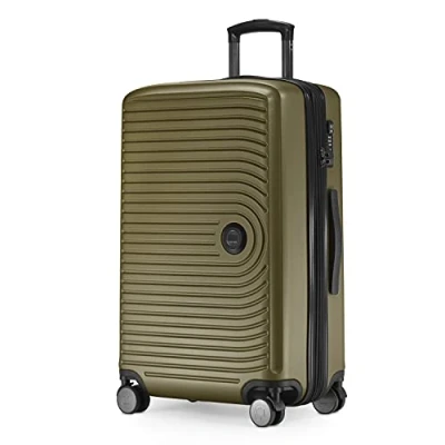 Abbildung von HAUPTSTADTKOFFER Mitte Mittelgroßer Hartschalenkoffer, TSA, 4 Rollen, Check In Gepäck mit 8 cm Volumenerweiterung, 68 cm, 88 L, Avocado