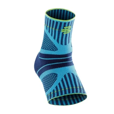 Abbildung von Bauerfeind Fußbandage fürs Sprunggelenk „Ankle Support Dynamic“, Unisex, 1 Fußgelenkbandage für Sport wie Joggen, Fußball oder Fitness, Sprunggelenkbandage Sensomotorik, Rivera, L