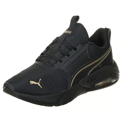 Abbildung von Puma Xcell NOVA Unisex Trainingsschuh blackgold, Größe: 42, Black gold Schuhe