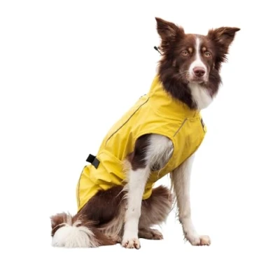 Abbildung von TRIXIE Regenmantel Vimy für Hunde S gelb Regenjacke mit reflektierenden Elementen mehr Sicherheit im Dunkeln bequem &amp; verstellbar 7973