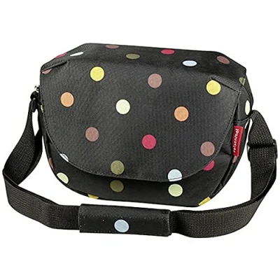 Abbildung von KlickFix Asista Teile fürs Rad KLICK fix 0263DO Unisex Adult FunBag Stuurtas, Dots, 4 Liter, 25X19X8Cm