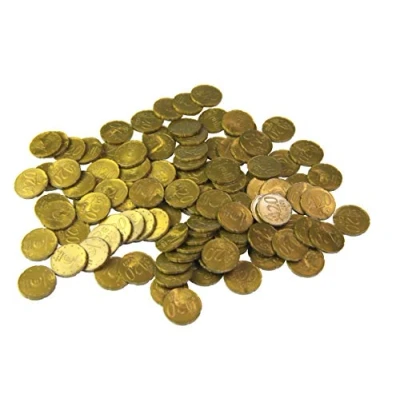 Abbildung von WISSNER aktiv lernen Euro Spielgeld zum Rechnen 100 x 20 Cent Münzen