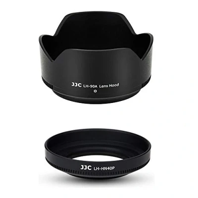Abbildung von JJC Gegenlichtblende für Nikon Z50 mit NIKKOR Z DX 16 50mm F/3.5 6.3 VR und 50 250mm F/4.5 Kamera Objektive, Ersetzt HN 40 HB 90A Lens Hood Sonnenblende