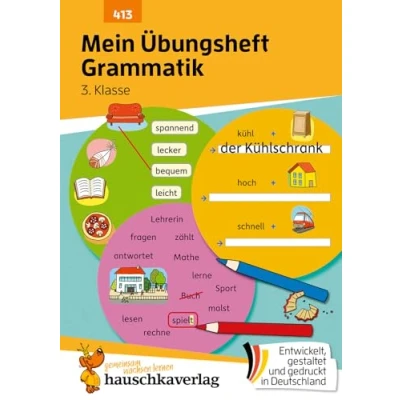 Abbildung von Mein Übungsheft Grammatik 3. Klasse: Lernhilfe Deutsch Klasse, lernen Wortarten, Satzarten und Satzglieder (Lernhefte zum Üben Wiederholen, Band 413)