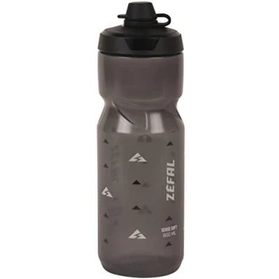 Abbildung von Zéfal Trinkflasche SENSE SOFT aus Polypropylen in der Farbe Rauchschwarz, Volumen: 800 ml