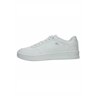 Abbildung von PUMA Damen Court Classy Turnschuhe, White Silver Metallic, 37 EU