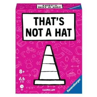 Abbildung von Ravensburger 20954 That&#039;s not a hat Partyspiel, Kartenspiel für 3 8 Personen, lustige Unterhaltung ab Jahren