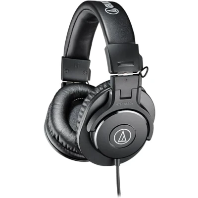 Abbildung von Audio Technica M30x Professioneller Monitorkopfhörer Schwarz