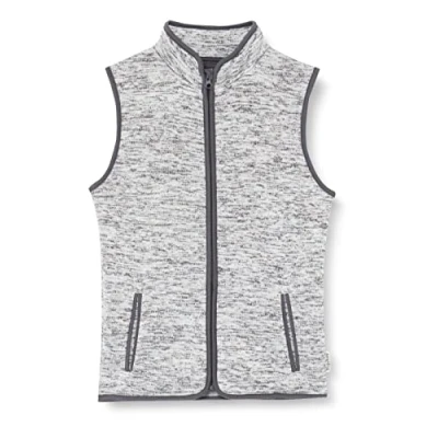 Abbildung von Playshoes Fleece Weste Unisex Kinder Outdoor Oberteil, grau Strickfleece, 152