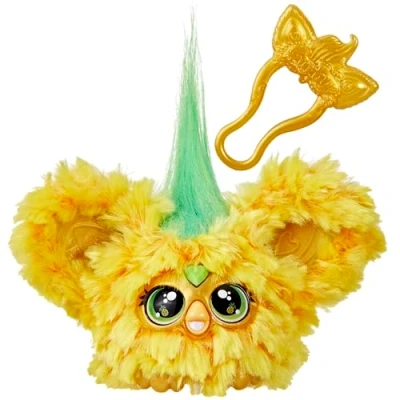 Abbildung von Furby Furblets Hoo Lah Mini elektronisches Plüschspielzeug, Gelb
