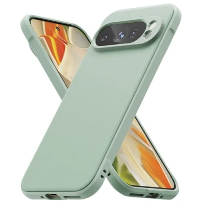 Abbildung von Ringke Onyx Case Kompatibel mit Google Pixel 9 Pro Hülle, Fester Griff rutschfeste Schlanke Anti Fingerabdruck Robuste TPU Stoßfeste Kratzfeste Handyhülle Mint
