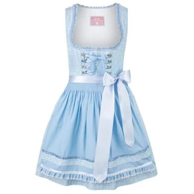 Abbildung von Stockerpoint Damen Kim Mini Dirndl, hellblau, 36
