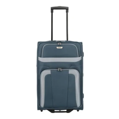 Abbildung von paklite Reisekoffer mit 2 Rollen, Rollkoffer mittelgroß, Orlando, klassischer Weichschalen Trolley im zeitlosen Design, 63 cm, 58 Liter