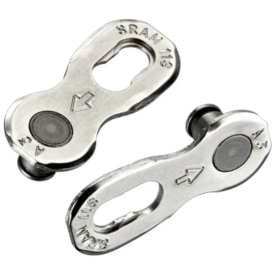 Abbildung von SRAM Chain Kette Strebenschutz Führung Kettenverschluss Power Lock,00.2518.003.000 (4er Pack), silber