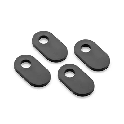 Abbildung von Motorrad Binker Adapterplatten Blinkerplatten CNC Aluminium Montageplatten Passend für (Triumh Ducati (SA1301)
