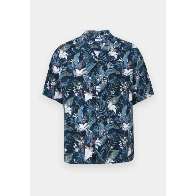 Abbildung von Jack &amp; Jones Jjejeff Tropical Resort Shirt Hemd, Herren, Größe: Small, Sky captain
