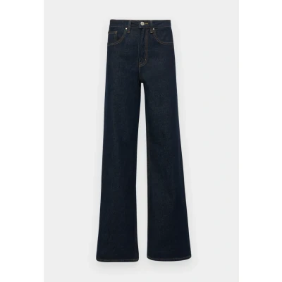 Abbildung von ONLY Onljuicy WIDE Rinse Jeans Relaxed Fit, Damen, Größe: 26x32, Dark blue denim